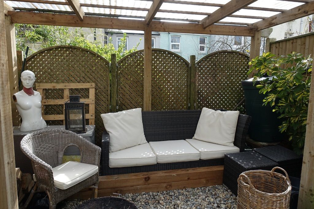 Pergola with Seating Area